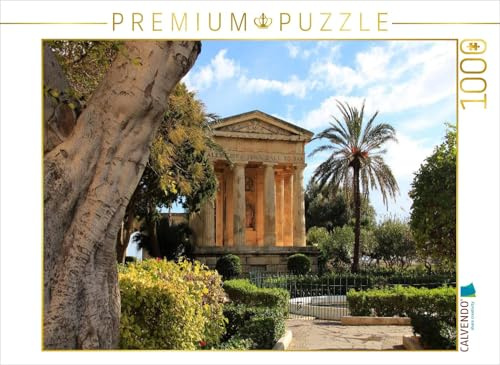 CALVENDO Puzzle Upper Barrakka Gardens, Valletta | 1000 Teile Lege-Größe 64 x 48 cm Foto-Puzzle für glückliche Stunden