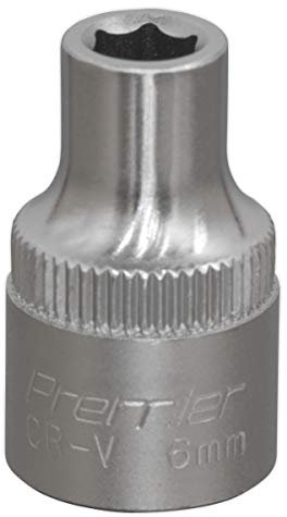 Sealey S3806 Walldrive Socket 6Mm 3/8Sq Drive