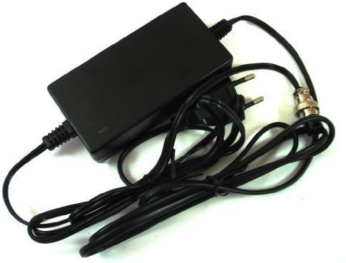 HMParts E-Scooter/E-Bike/Midi Bike 3-poliges Ladegerät 12V 1,6A