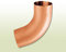Kupfer Fallrohrbogen DN 60/72 Grad