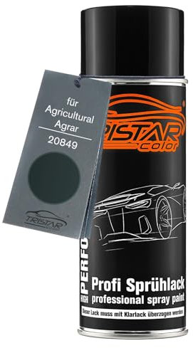 TRISTARcolor Peinture voiture Bombe de peinture pour Agricultural/Agrar 20849 Kubota Blauw Peinture de base aérosol 400 ml
