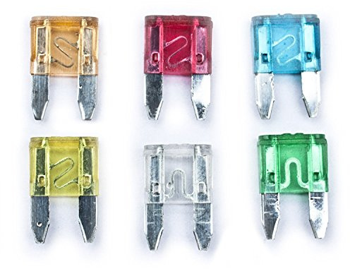Toolzone Small Car Blade Fuses In Box, 120 Pieces