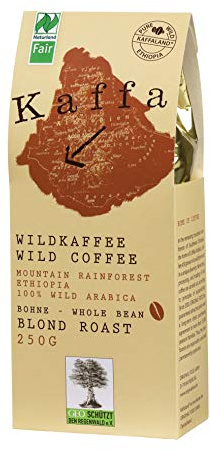 ORIGINAL FOOD Wildkaffee Kaffa, mild, ganze Bohne (250 g) - Bio
