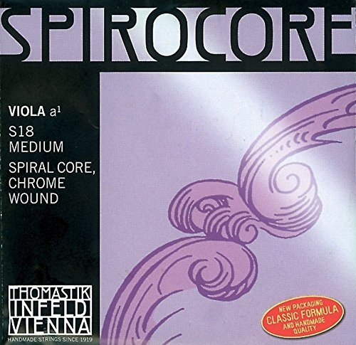 Thomastik Corda per Viola 4/4 Spirocore - corda La nucleo spirale rivest. alluminio, forte