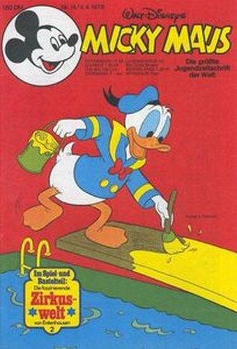 Micky Maus 1978 - Heft Nr.: 14 (4.4.1978)