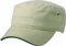 Myrtle Beach Cap Military Sandwich, khaki/dark-green, one Size, MB6555 khdg