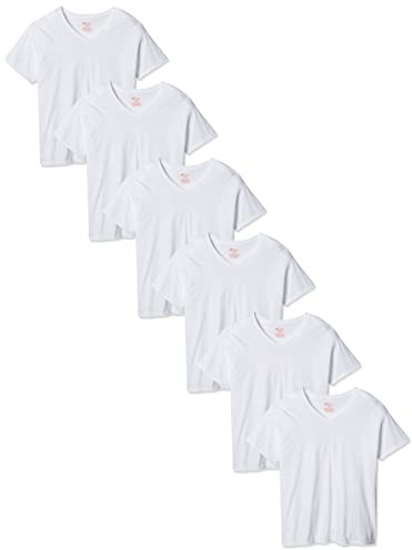 Hanes Men's 7880w6 fashion t shirts, White, M UK