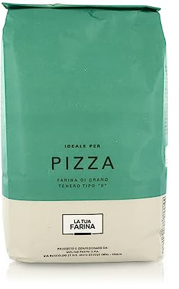 Molino Pasini Farina Ideale per Pizza, Farina di Grano Tenero Tipo 0 di Provenienza Italia, 1 Kg