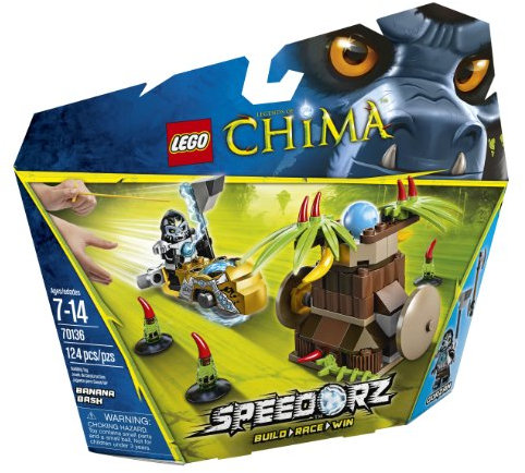 LEGO Chima 70136 Banana Bash by LEGO Chima TOY (English Manual)
