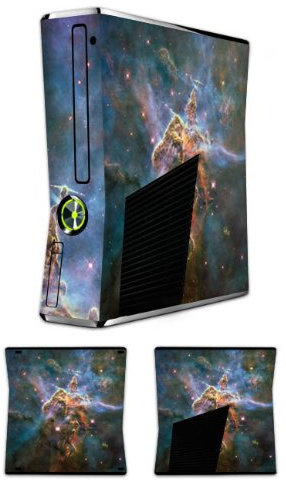 DeinDesign Autocollant Compatible avec Microsoft Xbox 360 Slim Sticker Film Autocollant Galaxie Space Ciel