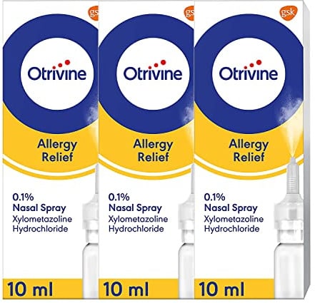 Otrivine Allergy Nasal Spray 10ml x 3 Packs by Otrivine