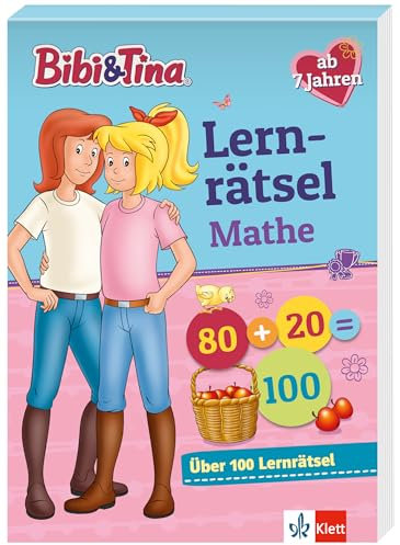 Bibi & Tina Mein Lernrätsel-Block Mathematik für die 2. Klasse: Grundschule, ab 7 Jahren (Bibi und Tina)