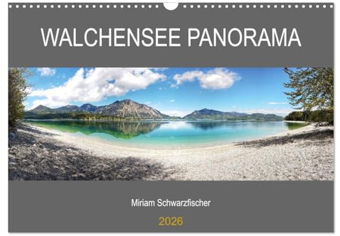 Walchensee Panorama (Wandkalender 2026 DIN A3 quer), CALVENDO Monatskalender: Die schönheit Walchensee (CALVENDO Orte)