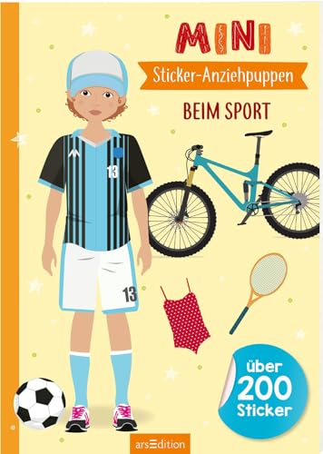 Mini-Sticker-Anziehpuppen – Beim Sport: Über 200 Sticker | Stickerheft für Sportfans ab 5 Jahren (Mini-Stickerheft)