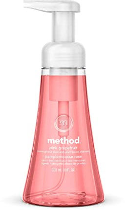Method Foaming Hand Soap, Pink Grapefruit, 10 Fl Oz (Pack of 1)