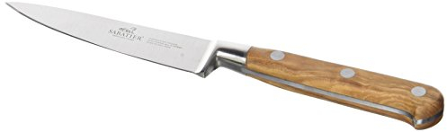 Lion Sabatier 831085 Provençao Couteau d'Office Droit 10 cm, Marron