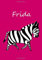 Malbuch / Notizbuch / Tagebuch - Frida: DIN A4 - blanko - Zebra
