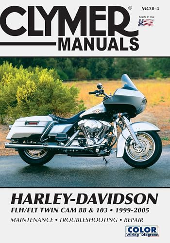 Harley Davidson Flh/Flt Twin Cam 88 & 103 1999-2005 (Clymer Color Wiring Diagrams)