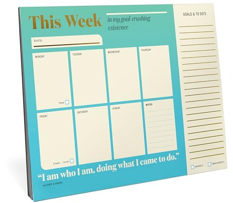 This Week In My Goal Crushing Existence: Inner-Truth® Undated Weekly Desktop Planner