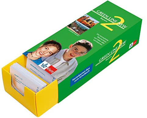 Green Line New Bayern 2 - Vokabel-Lernbox zum Schülerbuch: 2. Lernjahr passend zum Lehrwerk (Green Line NEW. Ausgabe für Bayern)
