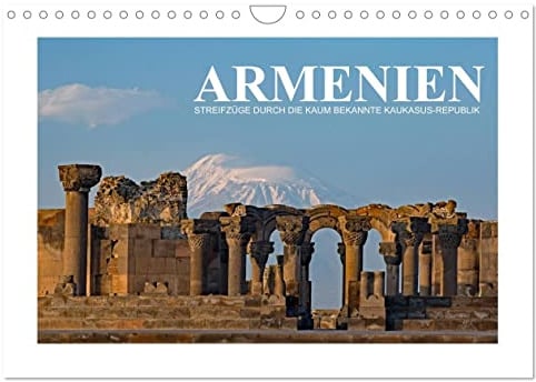 Armenien - Streifzüge durch die kaum bekannte Kaukasus-Republik (Wandkalender 2026 DIN A4 quer), CALVENDO Monatskalender: Neben romantischen ... aus der Sowjet-Ära. (CALVENDO Orte)