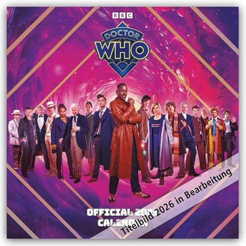 Doctor Who – The Classic Edition 2026 – Wandkalender: Original Danilo-Kalender [Mehrsprachig] [Kalender] (Wall-Kalender)