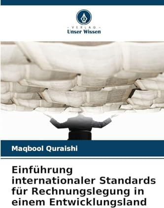 Einführung internationaler Standards für Rechnungslegung in einem Entwicklungsland: DE