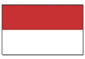 Monaco Flagge 90 * 150 cm