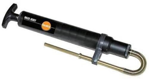 Testo AG 0554 0307 – Rauchpumpentester mit Öl und Filterpapier