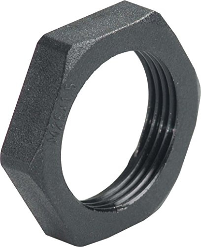 Kaiser Gegenmutter Polyamid M32 x 1,5 schwarz