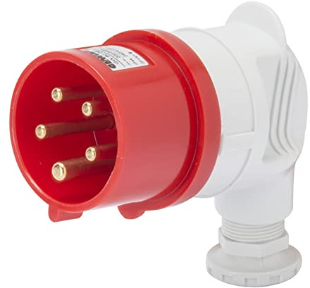 CEE STECKER 90° IP44 3P+N+E 16A 380V 6H