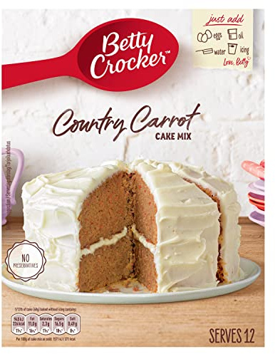 Betty Crocker COUNTRY CARROT Cake Mix 425g - Backmischung