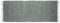 Relaxdays Flickenteppich grau 80 x 200 cm mit Fransen 100 % Baumwolle, einfarbig, Fleckerlteppich, anthrazit