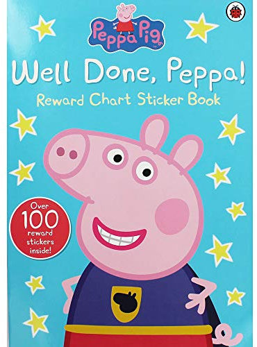 Peppa Pig – „Well Done“ Peppa Wutz Belohnungstabelle, Aufkleber-Buch