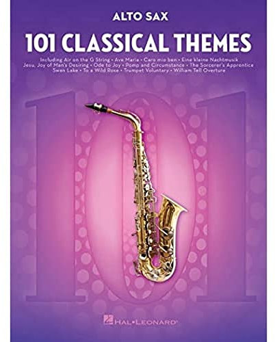 101 Classical Themes -For Alto Saxophone- (Book): Noten, Sammelband für Alt-Saxophon