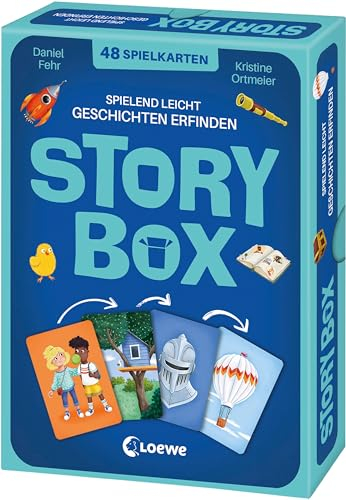Story Box - Spielend leicht Geschichten erfinden: Entfalte Deine Fantasie und erfinde kreative Geschichten - Kartenbox für Kinder ab 7 Jahren - Kreativer Spielspaß allein und in der Gruppe