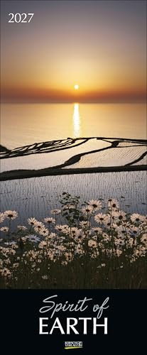 Spirit of Earth 2027: Schmaler Wandkalender. Foto-Kunstkalender über unsere atemberaubende Natur. PhotoArt Vertikal. 28,5 x 69 cm.