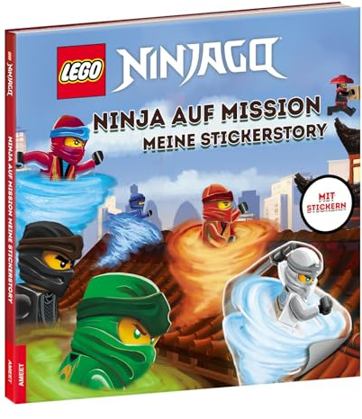 LEGO® NINJAGO® – Ninja auf Mission - Meine Stickerstory: mit vielen Stickern