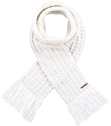 Barts Liv Scarf - Damen Strickschal Weiß