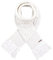 Barts Liv Scarf - Damen Strickschal Weiß