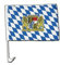 Flaggenfritze Autofahne Autoflagge Deutschland Bayern Löwe - 30 x 40 cm
