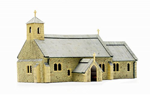Dapol Model Railway Village Church Plastic Kit - OO Scale 1/76