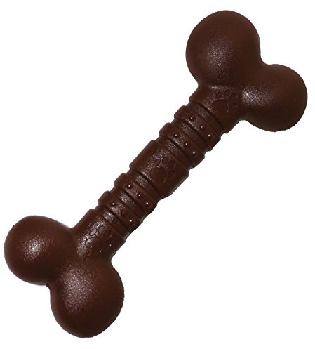 Rosewood Jumbo Beef Bone – Durable Nylon Chew Toy for Large Dogs 25kg+, Promotes Dental Hygiene, Long-Lasting Beef Flavour, 20cm Bone Shape