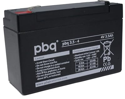Kompatibler Accu A504/3.5 S 4V 3,5Ah AGM Blei Batterie wartungsfrei