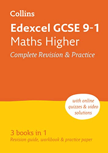 Edexcel GCSE 9-1 Maths Higher All-in-One Complete Revision and Practice: Ideal for the 2027 and 2028 exams includes online edition, quizzes and video solutions (Collins GCSE Grade 9-1 Revision)