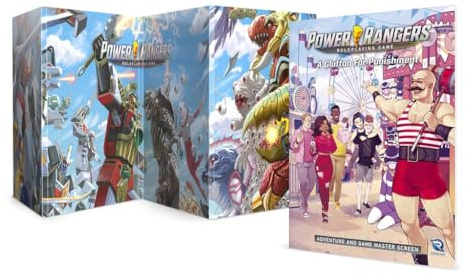 Renegade Game Studios Power Rangers RPG Glutton for Punishment GM Screen