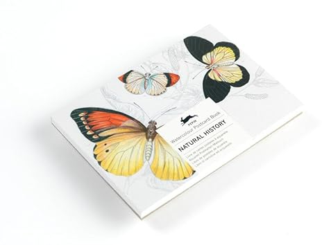 Natural History: Watercolour Postcard Book / Postkarten - Malbuch (Watercolour Postcard Books)