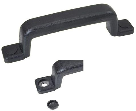 FKAnhängerteile 1 Stück - Handgriff/Rangiergriff - Metall Kunststoff ummantelt - schwarz