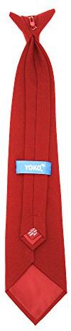 Yoko Clip-On Tie (One Size) (Red)