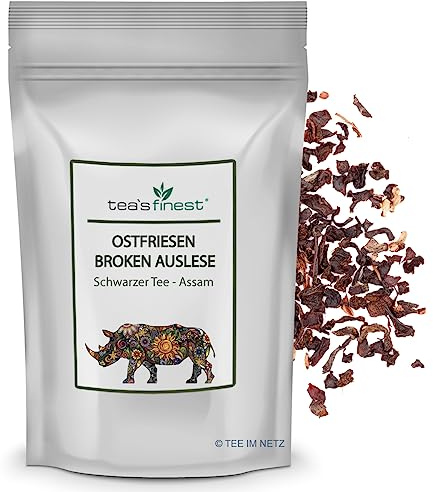 tea`s finest Schwarzer Tee Ostfriesen Broken Auslese (100 Gramm)